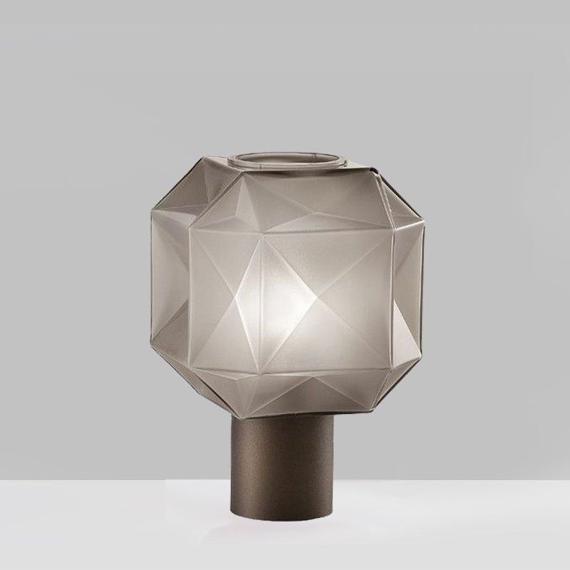 Bedroom Children's Room Bedside Art Glass Table Lamp