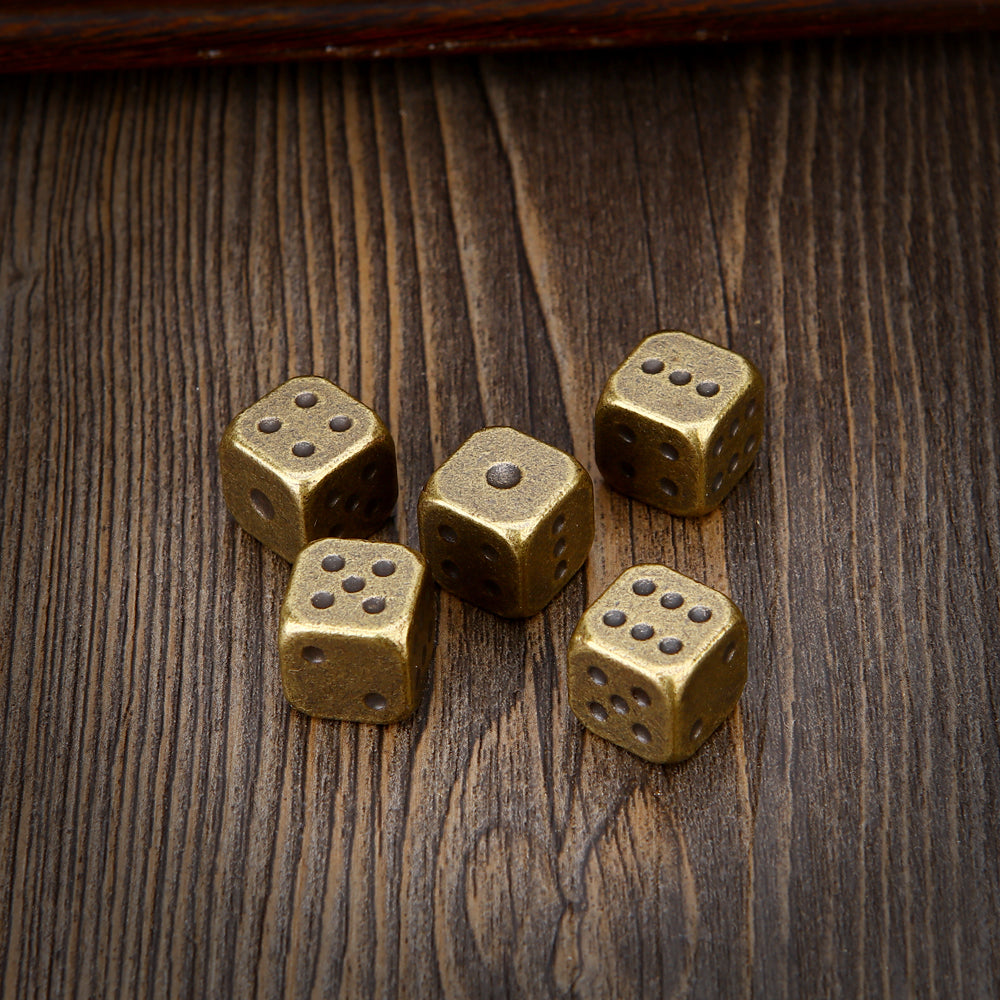 Metal Luminous Dice Large Entertainment Supplies