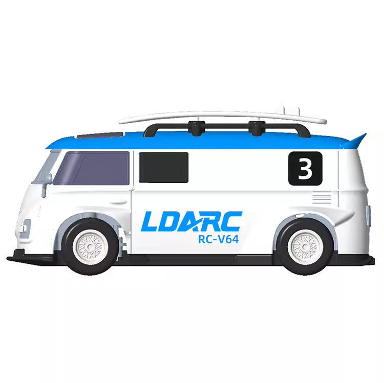 Desktop Mini Van Mini Remote Control Car 164 Full Scale Electric Mini Car Parent-child Entertainment