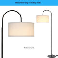 New Modern Simple Bedside Cloth Floor Lamp Floor Table Lamp