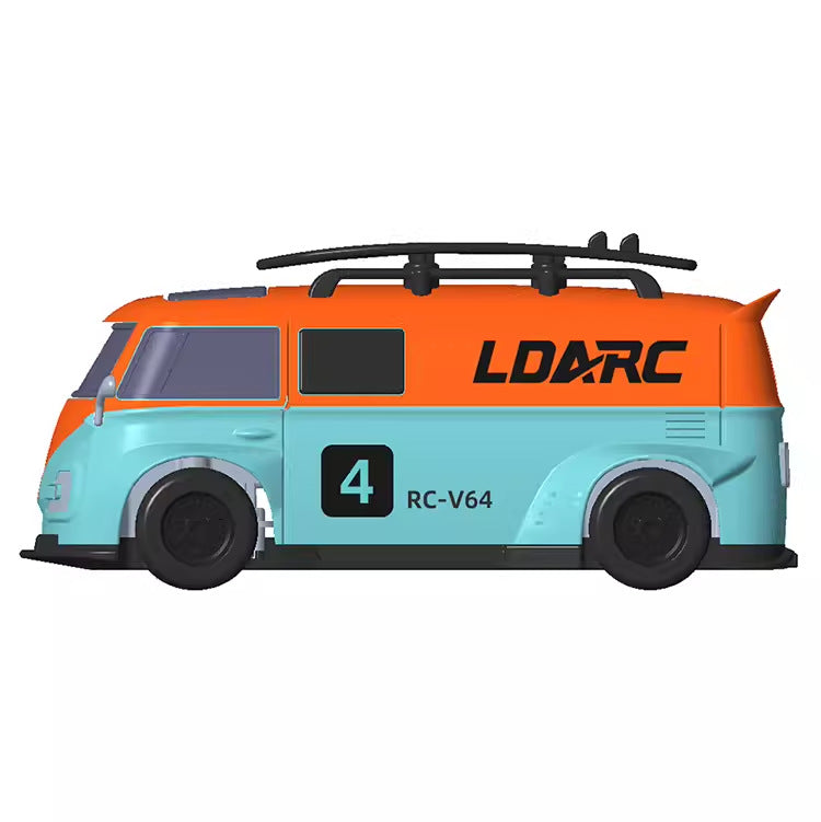 Desktop Mini Van Mini Remote Control Car 164 Full Scale Electric Mini Car Parent-child Entertainment