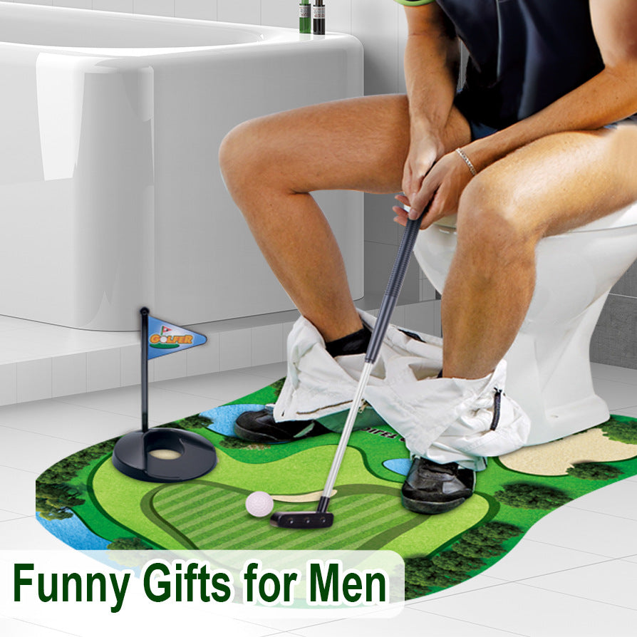 Toilet Golf Scene Leisure Entertainment Sports Toys